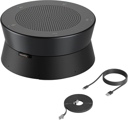 Nearity A21S Zoom Certified Conference Speaker and Microphone, Speakerphone w/8 by Nearity