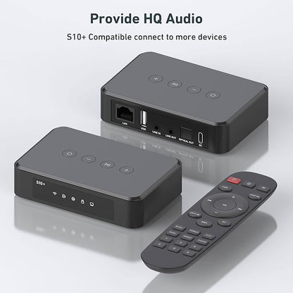 Arylic S10+ AirPlay Audio Receiver, WiFi & Bluetooth Music Streamer, Streams HD - Image 2