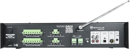 Rockville PRE-70V 8-Zone Stereo Preamp Mixer - Image 4