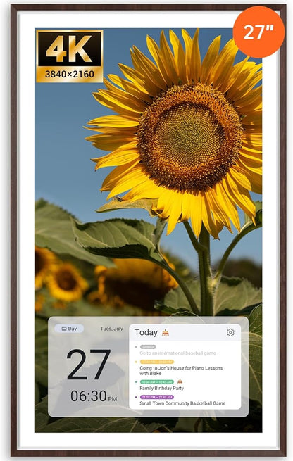 ApoloSign 27" 4K Digital Calendar: Dual Mode Calendars by ApoloSign
