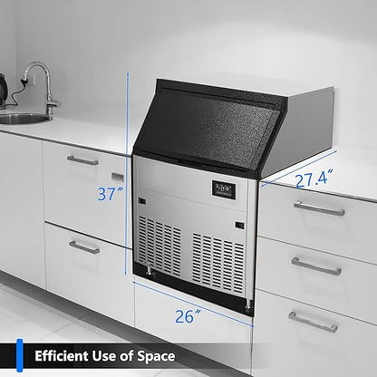 Coolake Commercial Ice Maker Machine 450lbs/24H - Image 4