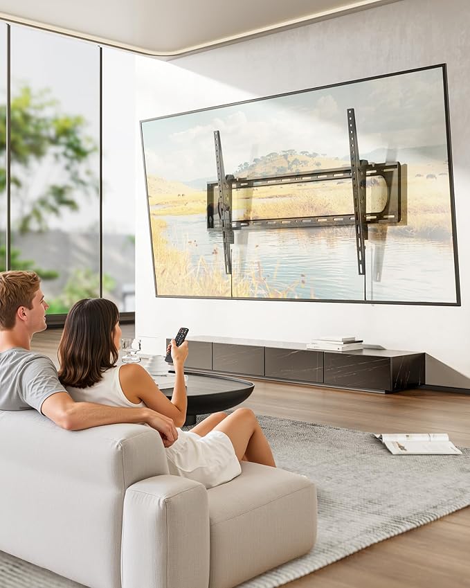 monTEK Heavy Duty Tilting TV Wall Mount - Image 10