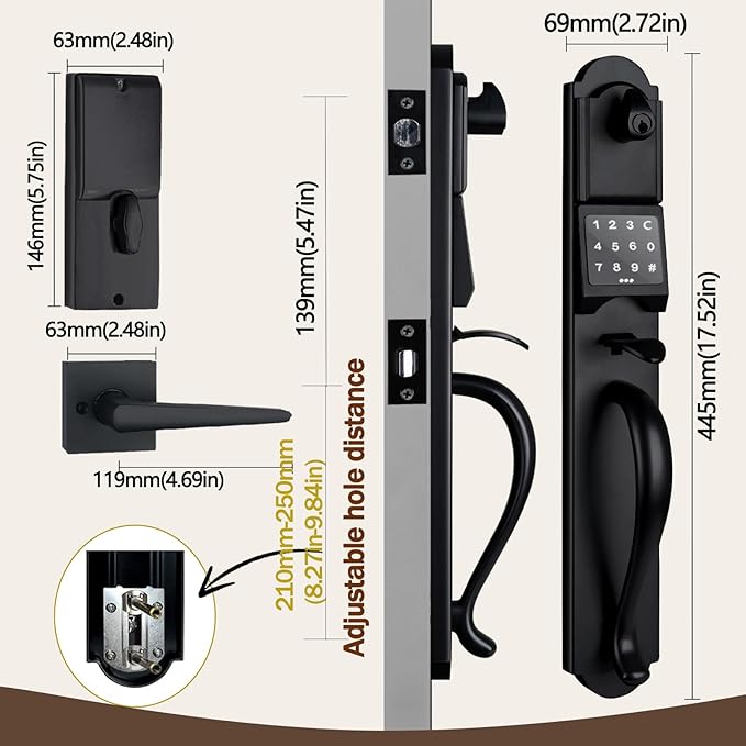 HISAFE Keyless Entry Door Lock - Image 7