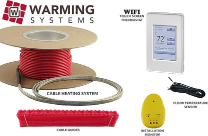 120 Sqft Warming Systems 120 V Electric Tile Radiant Floor Heating Cable - Image 2