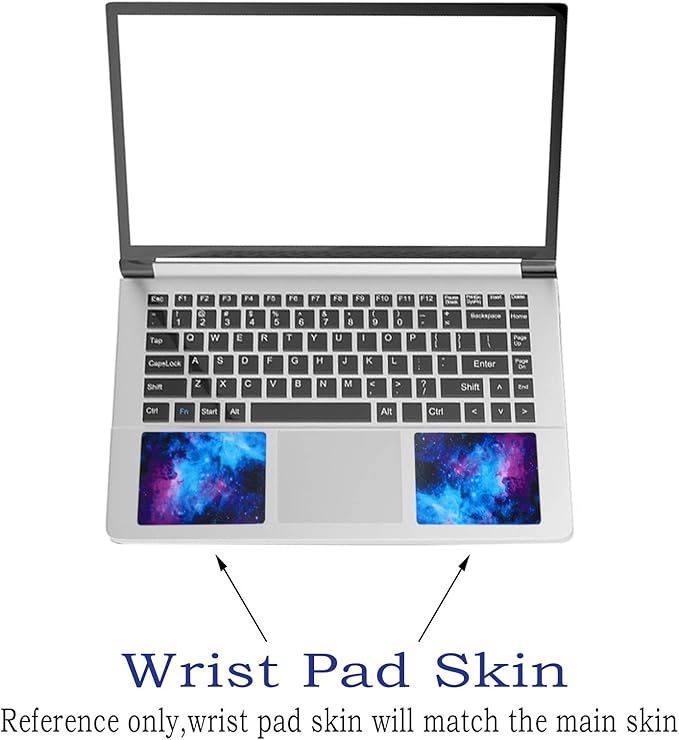 ToLuLu Laptop Skin Sticker Decal, Nebula Galaxy - Image 4
