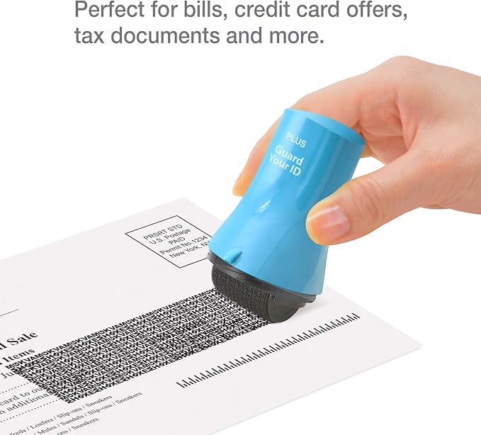 Guard Your ID Wide Advanced Roller 2.0 Identity Theft Prevention Security Stamp - Image 6