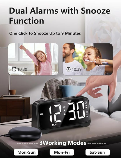 Vibrating Alarm Clock for Heavy Sleepers - Image 3