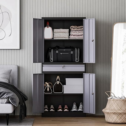 Letaya Metal Garage Storage Cabinet - Image 7