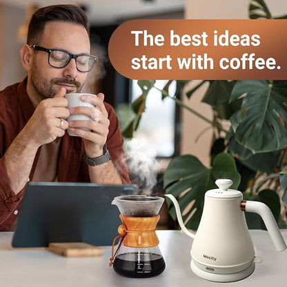 Mecity Electric Kettle Stainless Steel Gooseneck Water Kettle Water Boiler - Image 8