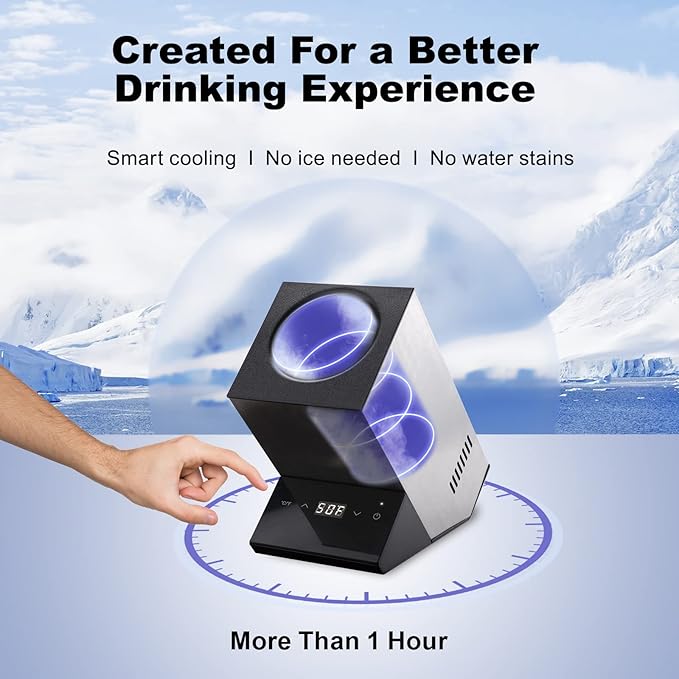 Electric Wine Chiller, Single Bottle Cooler - Image 4