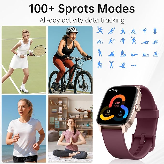 Smart Watches for Women Men - Image 6