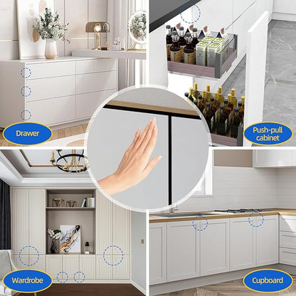 Magnetic Push to Open Jiayi Push Release Magnet Cabinet Door Latch, Push Open - Image 8