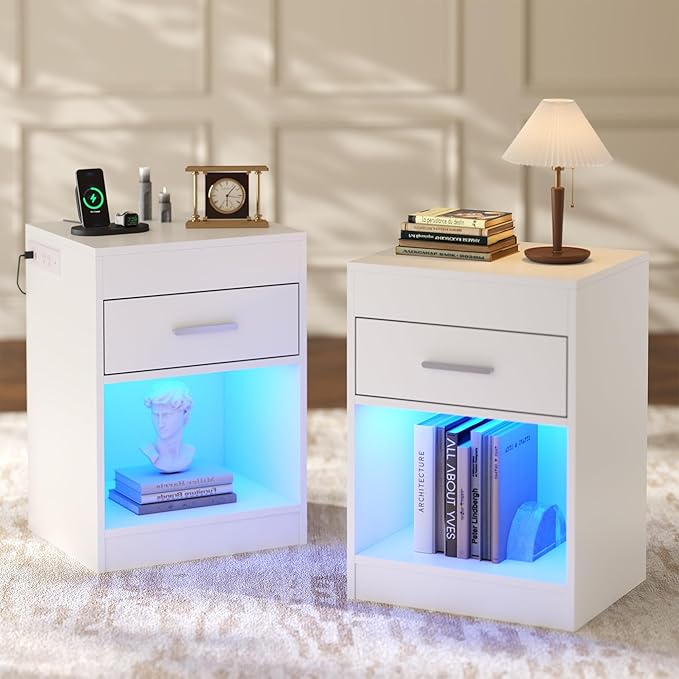 Auromie Set of 2 Nightstand - Image 4