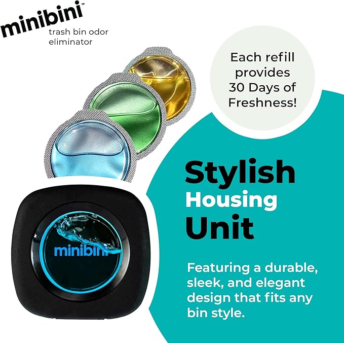 Minibini Trash Can Deodorizer and Odor Eliminator, Garbage Can Air Freshener - Image 6
