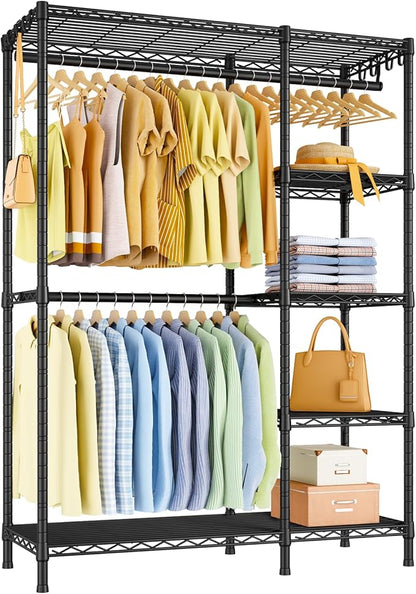 Ulif F2 Clothes Rack, 5 Tiers Heavy Duty Garment Rack by Ulif