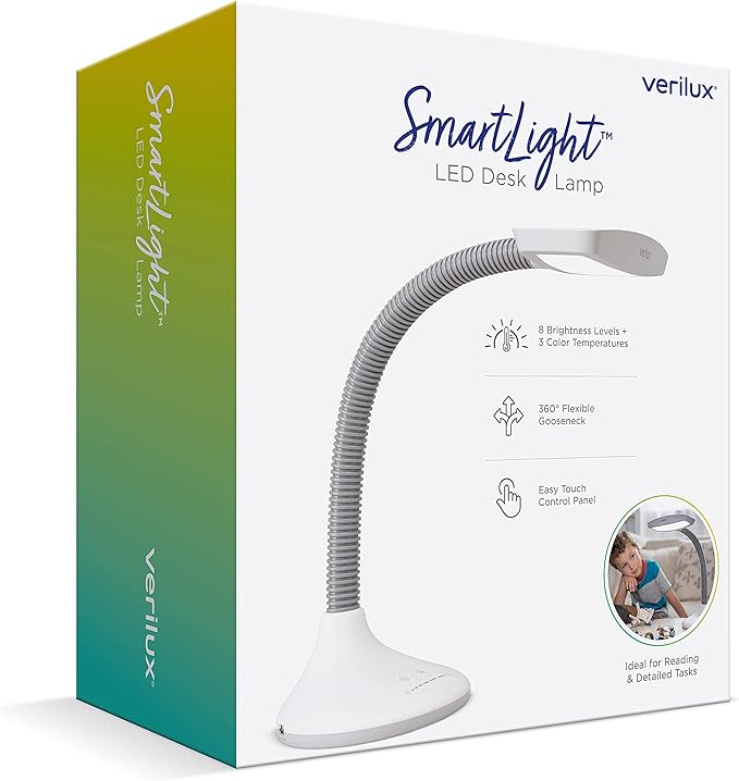 Verilux SmartLight Full Spectrum LED Desk Lamp - Image 8