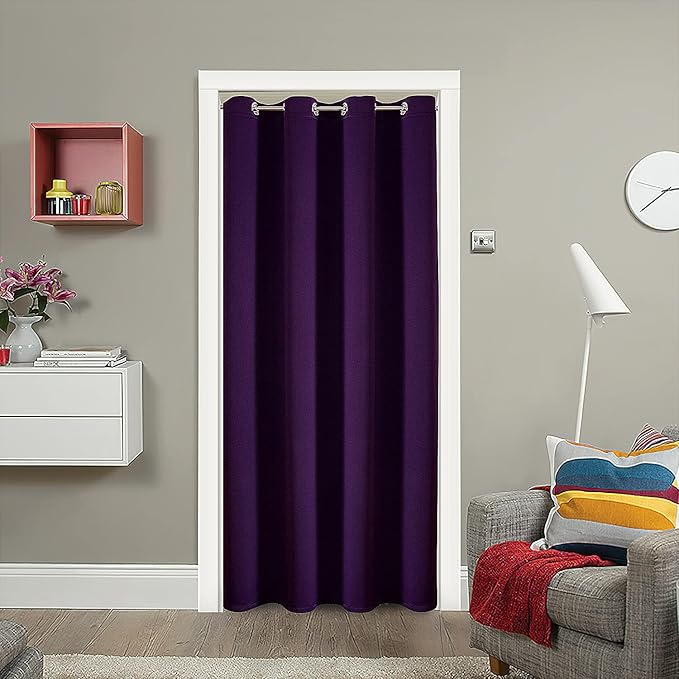 ChrisDowa Blackout Door Curtains - Image 7