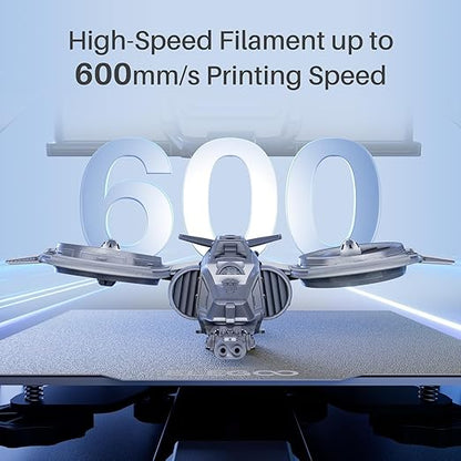 ELEGOO Rapid PLA Plus Filament 1.75mm Gray 1KG, PLA+ 3D Printer Filament - Image 2
