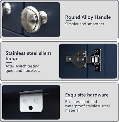 Bathroom Wall Cabinet, Wall Mounted - Image 4
