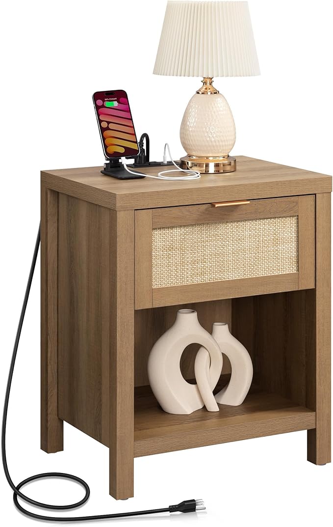 SICOTAS Rattan Night Stand by SICOTAS
