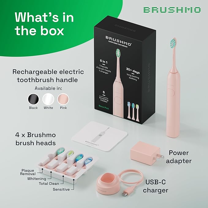Brushmo Super Sonic Electric Toothbrush - Image 3