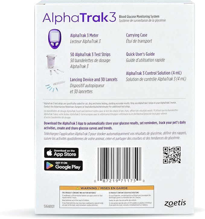 AlphaTrak 3, 8 Piece Pet Blood Glucose Monitoring Kit - Image 2