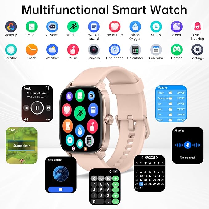 Smart Watches for Women Men - Image 5