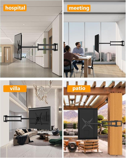 48'' Extension Extra Long Arm TV Wall Mount - Image 9