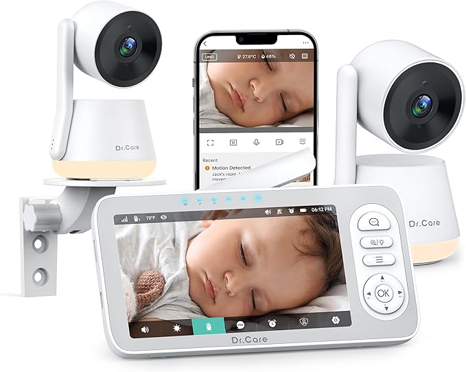 Dr.Care LumiView Plus Smart WiFi Baby Monitor by DrCare