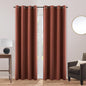 KOUFALL Warm Terracotta Curtains by KOUFALL