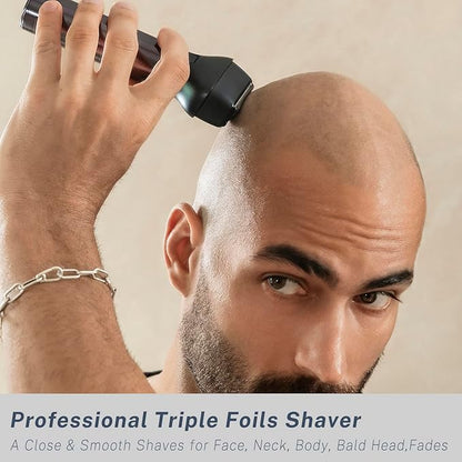 Beard Trimmer for Men, Precision Dial Adjustable 20 Settings, All-in-One - Image 4