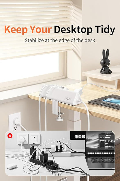 10 FT Desk Clamp Power Strip - Image 4
