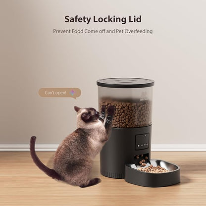 IMIPAW Automatic Cat Feeder, 5G WiFi Food Dispenser - Image 8