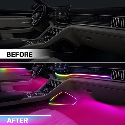 Dreamcolor Acrylic Interior Car LED Strip Light - Image 3