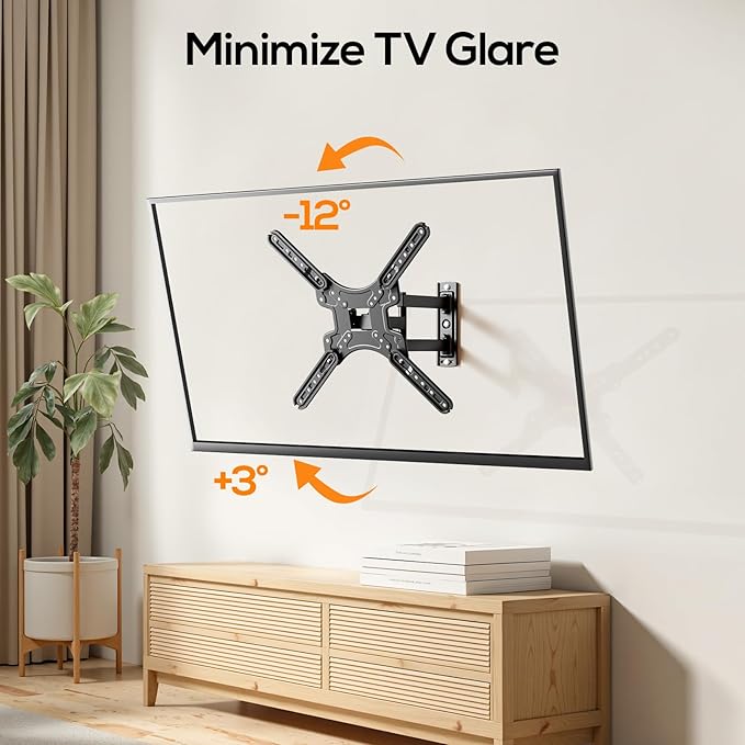 IWORKBOARD 43 50 55 inch Full Motion Corner TV Wall Mount - Image 3