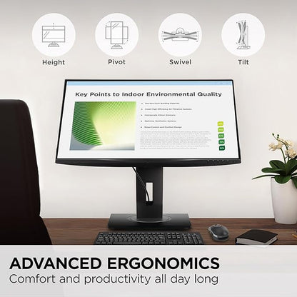 ViewSonic VG2748A-2K 27 Inch IPS QHD Ergonomic Monitor - Image 5