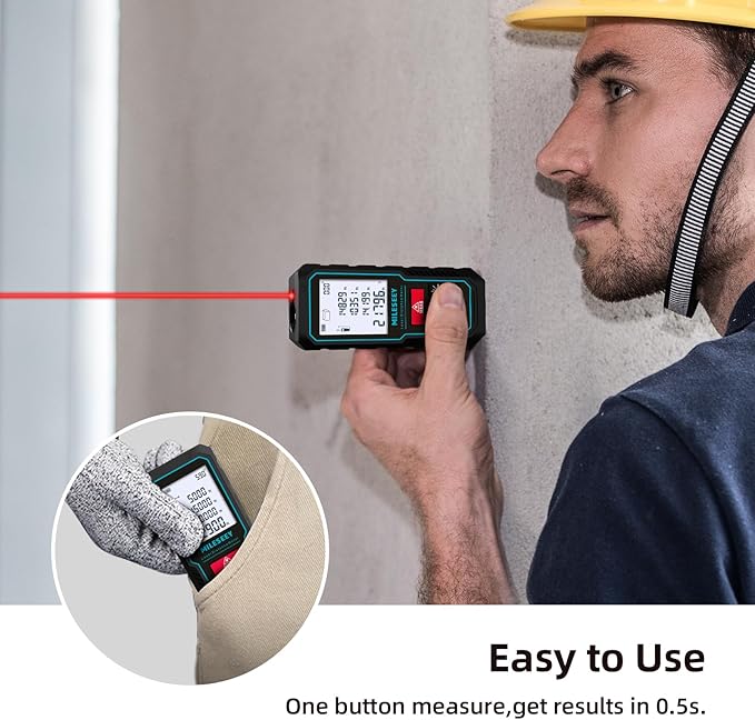 MILESEEY Laser Measurement Tool, 229Ft Laser Measure - Image 5