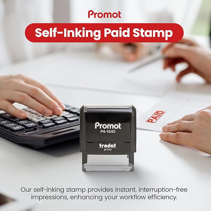 Promot Paid Stamp Self Inking - Image 2