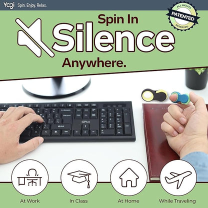 Yogi Fidget Toy – Silent Sensory Spinner - Image 4
