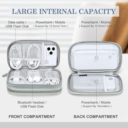 FYY Electronic Organizer, Travel Cable Organizer Bag Pouch Electronic - Image 3