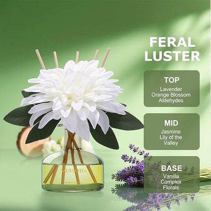 Reed Diffusers Set unfettered Dew Scent, Bathroom Floral Scent Diffuser - Image 3