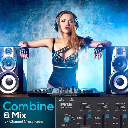 Pyle Wireless DJ Audio Mixer - Image 6