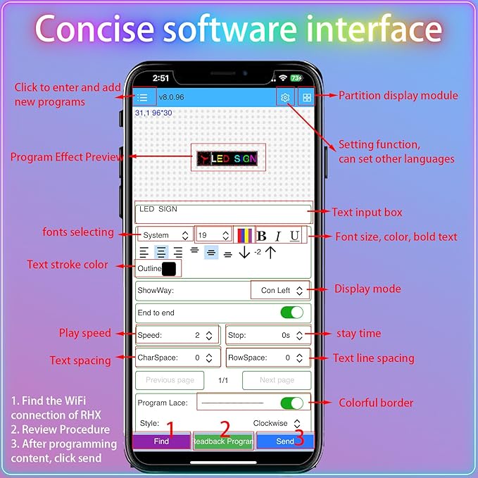 P10 Scrolling Programmable Led Sign - Image 8