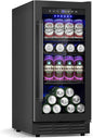 Beverage Refrigerator Cooler, 15 Inch 130 Cans Under Counter Refrigerator Beer by Velieta-SpecialistinFridge