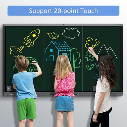 Shiarffe X5 Smart Board 65 Inch 4K Interactive Whiteboard Google EDLA-Certified - Image 5