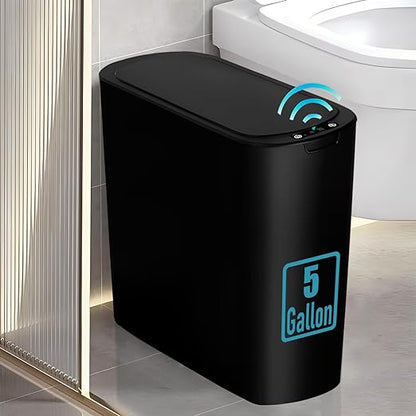 TIPGO 5 Gallon Motion Senor Bathroom Trash Can by TIPGO