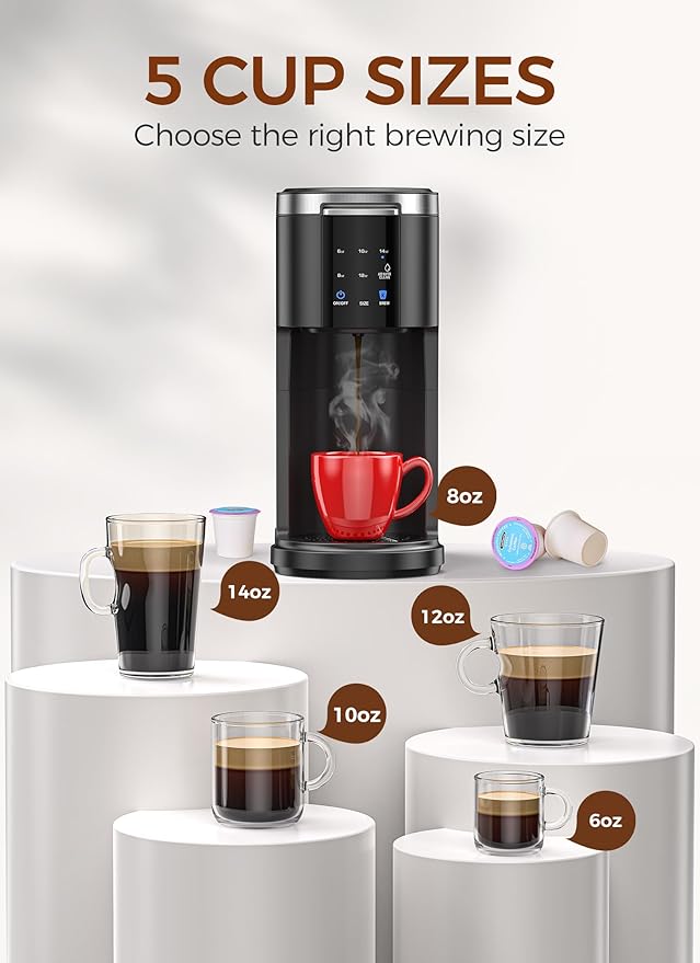COWSAR Commercial Single Serve Coffee Maker, K Cup Coffee Brewer - Image 6