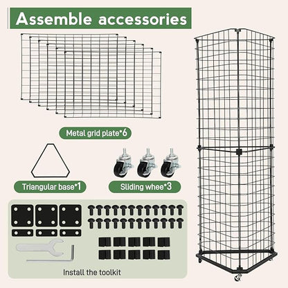 Brobear Triangular Gridwall Panel Display Stand - Image 7