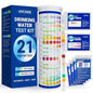 21 in 1 Accurate Drinking Water Testing Kits, 145 Strips + 4 Bacteria Tests by Unknown