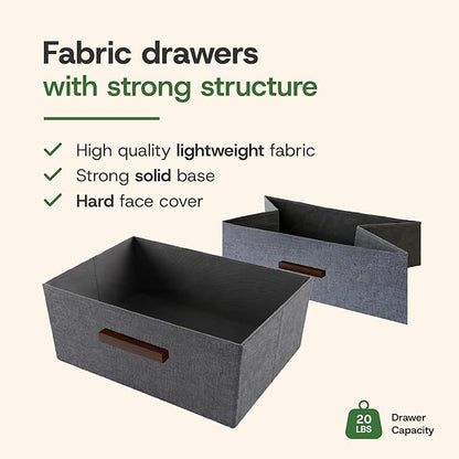 tinge Zana Premium Fabric Dresser - Image 7